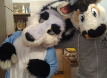 Zuzu and Zanzibar fursuit