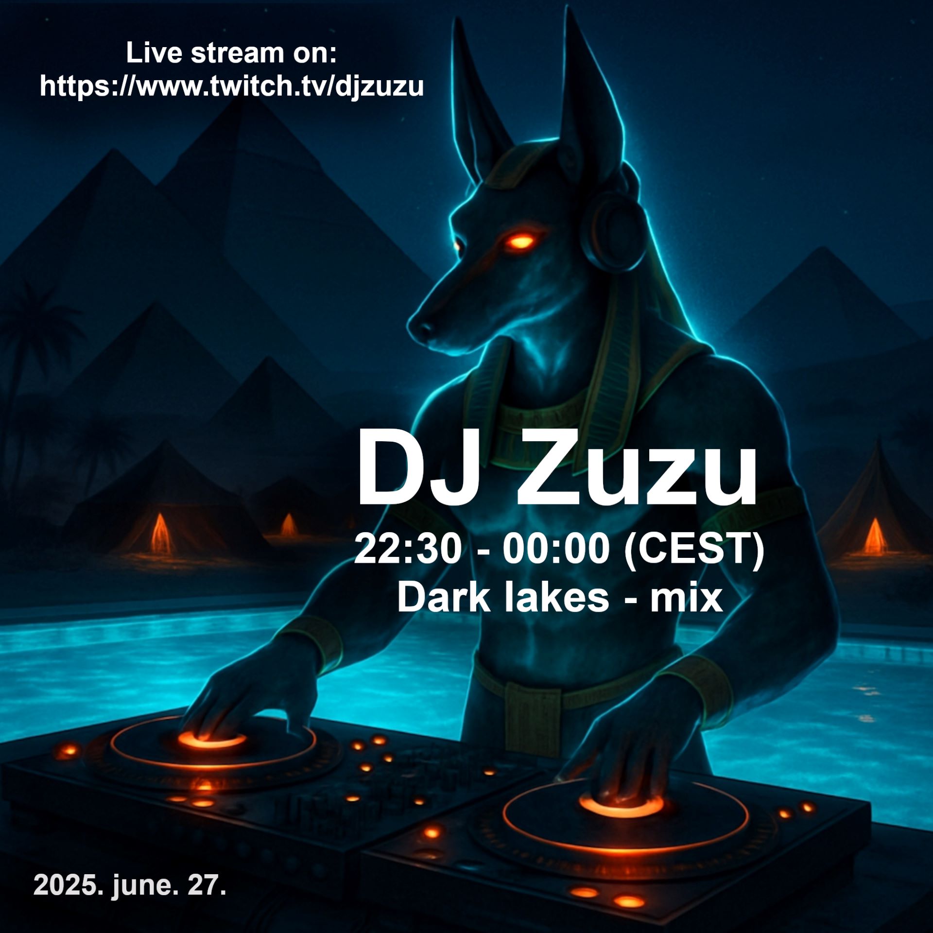 Dj Zuzu event flyer 20250627