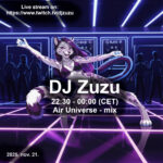Dj Zuzu event flyer 20251121