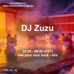 Dj Zuzu event flyer 20260116