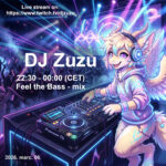 Dj Zuzu event flyer 20260306
